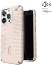 Speck Presidio2 Grip Clicklock Magsafe Etui Iphone 15 Pro Bleached Bone Heirloom Gold Hazel Brown - zdjęcie 1