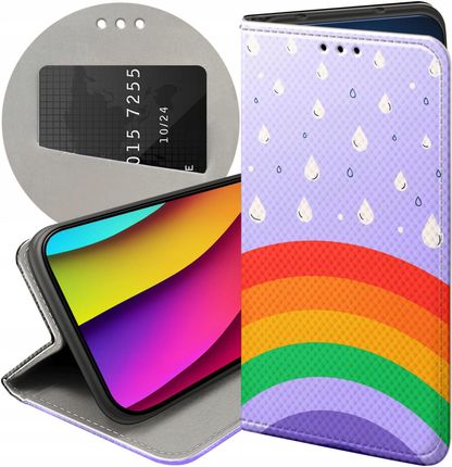 Etui Do Huawei P Smart 2019 Tęcza Rainbow