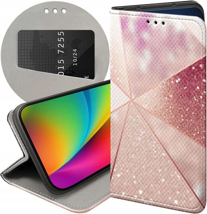 Etui Do Samsung Galaxy A10 Różowe Złoto Róż