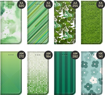 Etui Z Klapką Do Oppo A52 Zielone Green Case - zdjęcie 6