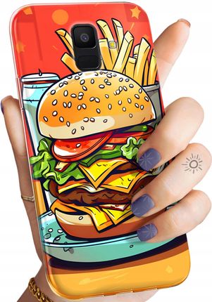 Etui Do Samsung Galaxy A6 2018 Hamburger