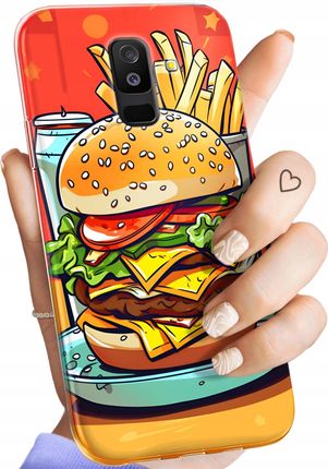 Etui Do Samsung Galaxy A6+ 2018 Hamburger