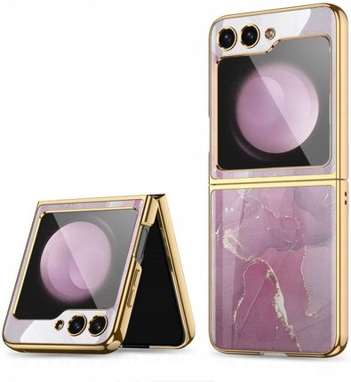Tech Protect Mood Marble Galaxy Z Flip 5 Violet