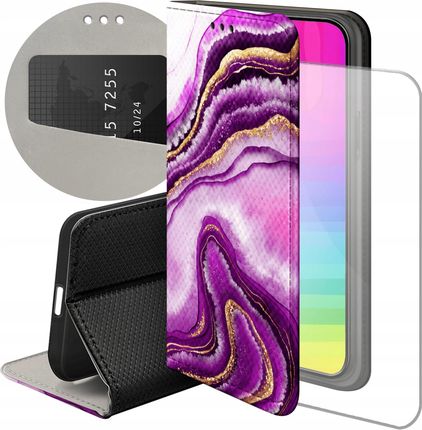 Etui Do Samsung S8 Plus Różowy Marmur +Szkło