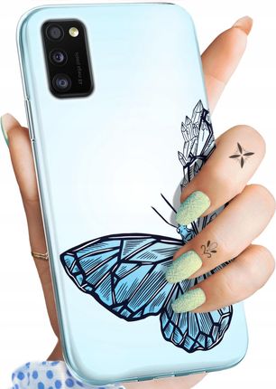 Etui Do Samsung Galaxy A41 Motyle Butterfly