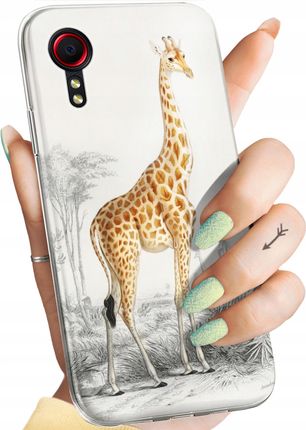 Etui Do Samsung Galaxy Xcover 5 Żyrafa Case