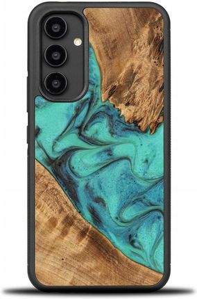 Etui Z Drewna I Żywicy Na Samsung Galaxy A54 5G Bewood Unique Turquoise T