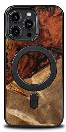 Etui Bewood Unique Do Iphone 15 Pro Max 4 Żywioły Ogień Z Magsafe