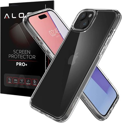 Spigen Ultra Hybrid Etui do iPhone 15 - Transparent 