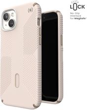 Speck Presidio2 Grip Clicklock Magsafe Etui Iphone 15 Plus Bleached Bone Heirloom Gold Hazel Brown