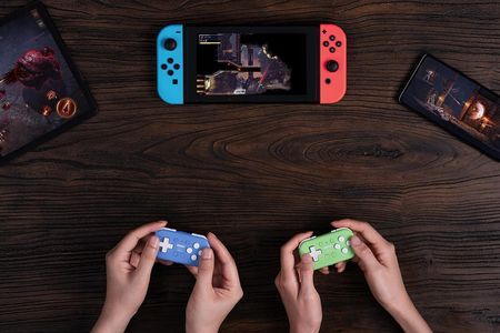 8Bitdo Micro Green Switch Android RPi RET00383 - zdjęcie 5