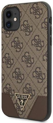 Guess 4G Triangle Collection Etui Iphone 11 Brązowy