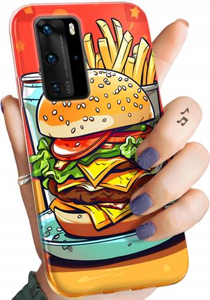 Hello Case Etui Do Huawei P40 Pro Hamburger Burgery