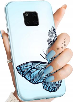 Hello Case Etui Do Huawei Mate 20 Pro Motyle Butterfly