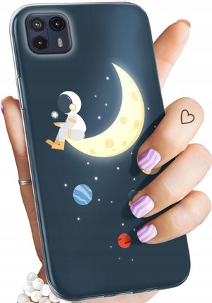 Hello Case Etui Do Motorola Moto G50 5G Moon Księżyc