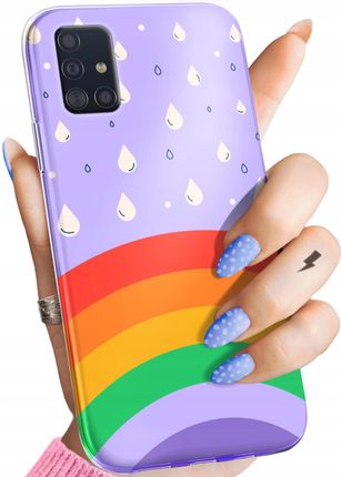 Hello Case Etui Do Samsung Galaxy A51 5G Tęcza Rainbow