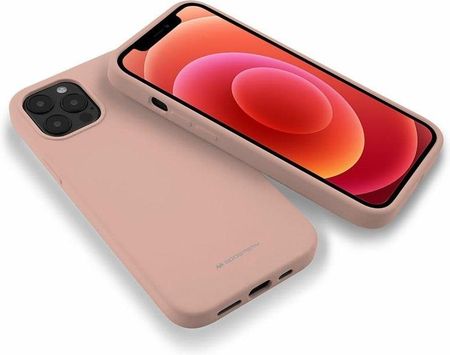 Mercury Etui Silicone Do Apple Iphone 13 Pro Różowo Piaskowy