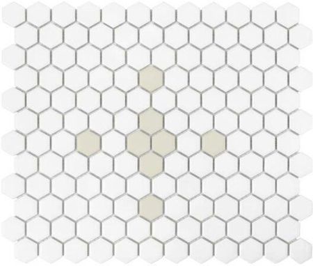 Dunin House Loves Mini Hexagon Cleo Mat 26x30