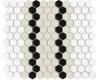 Dunin House Loves Mini Hexagon Stripe 5.1.C Mat 26x30