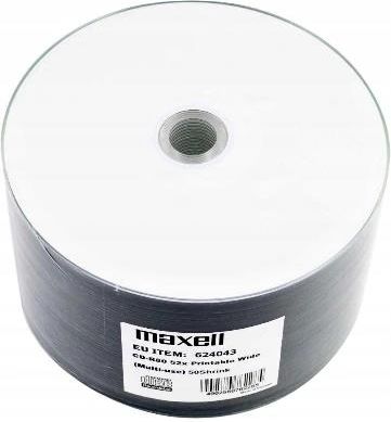 CD-R Maxell s50 printable no id Wa-Wa NOID PROMO