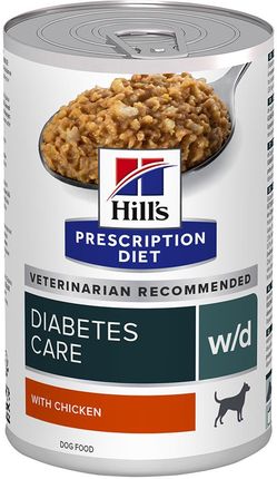 Hill's Prescription Diet W/D Diabetes Care Kurczak 48x370g