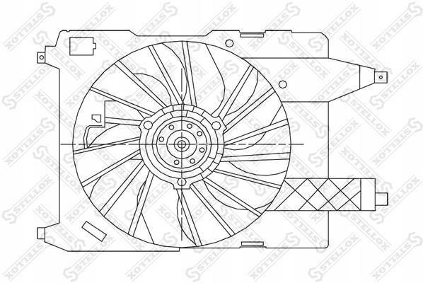 Stellox Wentylator Chłodnicy Renault Megane 1 4 2 2999410SX - Opinie i ...