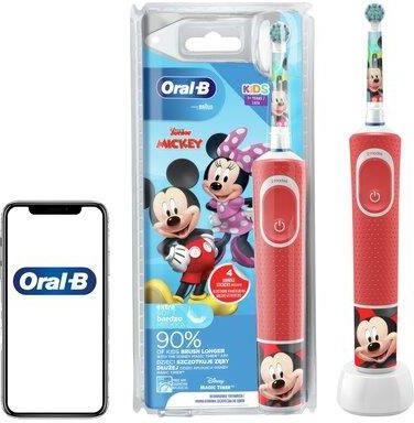 Oral-B D103 Kids Disney Mickey Czerwony