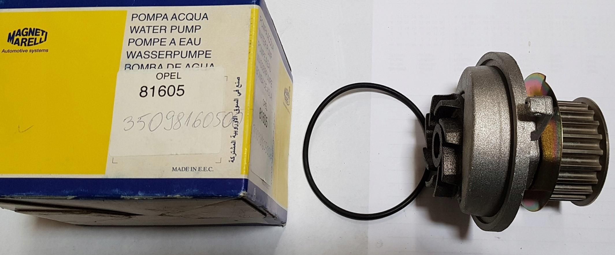 Magneti Marelli Pompa Wody Opel Astra F Kadett E Vectra A D