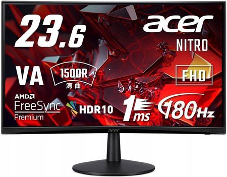 Monitor Acer 23,6 Nitro ED240QS3bmiipx (UMUE0EE301) - Opinie