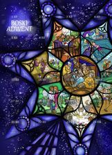 Zdjęcie Boski adwent. Kalendarz adwentowy, 75 g - Kraków