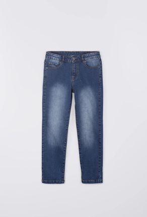Spodnie jeansowe granatowe REGULAR FIT
