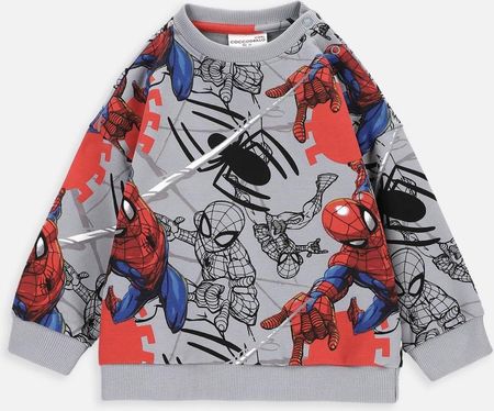 Bluza dresowa wielokolorowa z printem, licencja SPIDERMAN