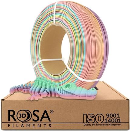 Filament ROSA3D Refill PLA Rainbow Pastel 1,75mm 1kg