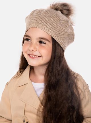 Czapka przejściowa dziewczęca typu beret