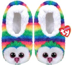Zdjęcie Kapcie dla dzieci TY Beanie Boos - sówka Owen rozmiar S - Warka