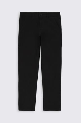 Spodnie tkaninowe czarne o fasonie REGULAR