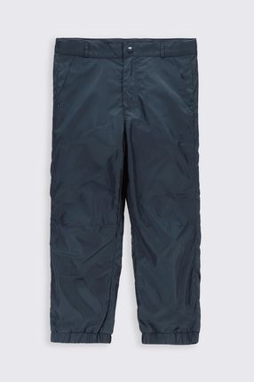 Spodnie ocieplane niebieskie z kieszeniami o fasonie REGULAR