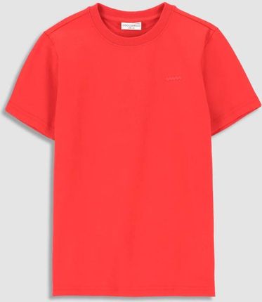 T-shirt z krótkim rękawem czerwony z aplikacją
