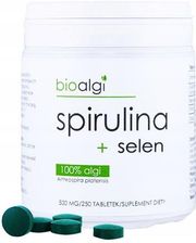 Zdjęcie Spirulina + Selen Bioalgi Suplement Diety - Ząbki