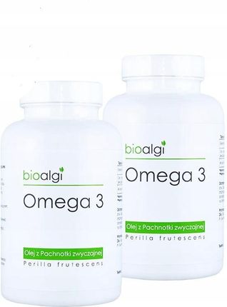 2X Preparat Bioalgi Omega 3 240Kaps.