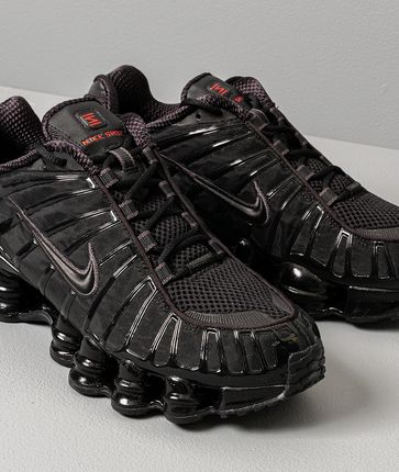 Nike W Shox TL Black/ Black-Mtlc Hematite-Max Orange - Ceny
