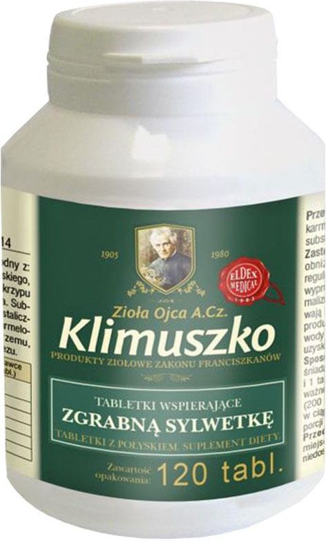 Preparat Medycyny Naturalnej Eldex Medical Tabletki Klimuszko Wspierające Zgrabną Sylwetkę 7323