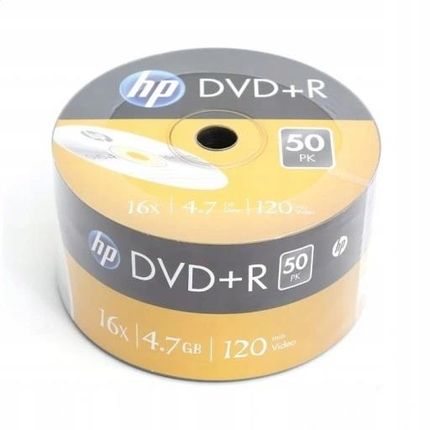 HP Płyty DVD+R 4,7GB x16 50szt.
