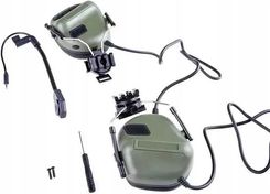 Zdjęcie Zestaw słuchawkowy ERM H Specna Arms do hełmów - Foliage Green - Luboń