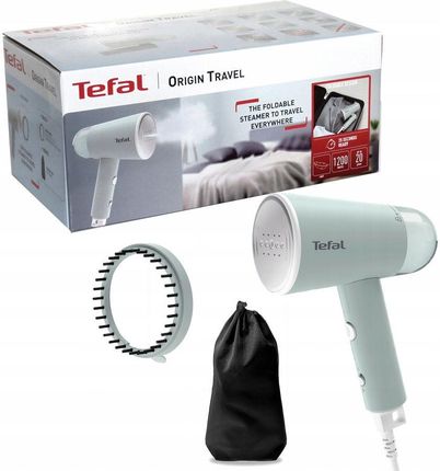 Brosse Vapeur Tefal Origin Travel DT1034 Pliable 1200W - Vapeur Voyage 20g/min Prête En 25 Secondes