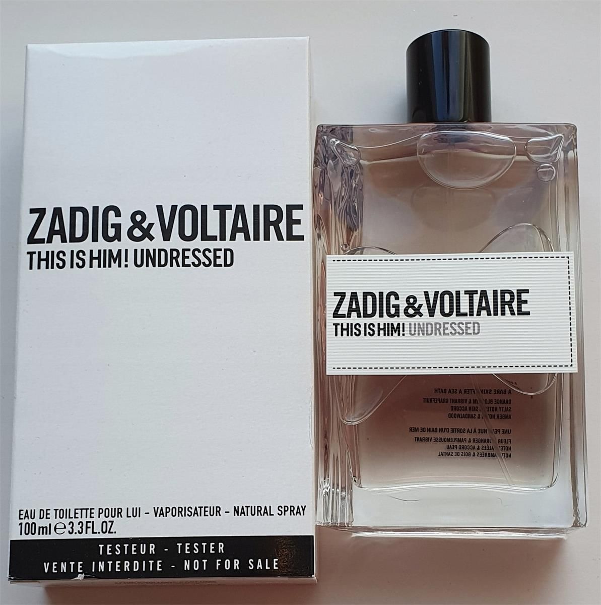 Zadig & Voltaire This Is Him! Undressed Woda Toaletowa 100 ml TESTER