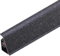 Zdjęcie Listwa przyblatowa wypukła szeroka BL 44mm PVC CEZAR 3m Kamień Czarny - Skała