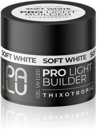 Palu Gel Pro Light Builder Thixotropic Soft White Uv/Led Wielofunkcyjny Żel Budujący Do Stylizacji Paznokci 90g