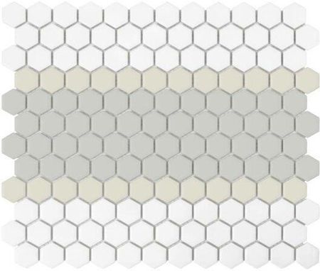 Dunin House Loves Mini Hexagon Stripe 3.C Mat 26x30
