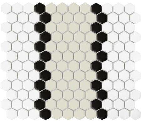 Dunin House Loves Mini Hexagon Stripe 3.1.B Mat 26x30